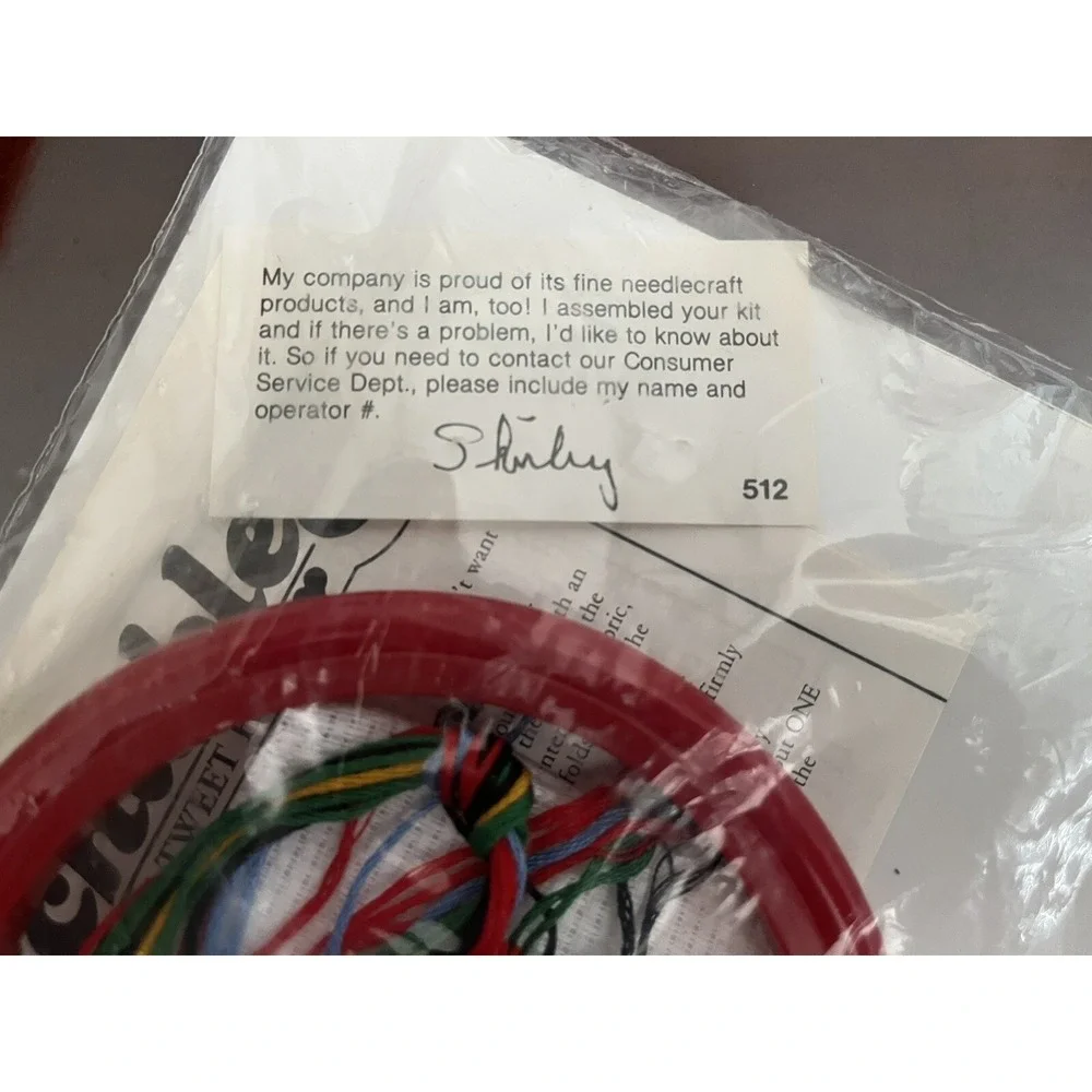 Vintage Dimensions Stitchables Counted Cross Stitch - Home Tweet‎ Home 1986 NOS